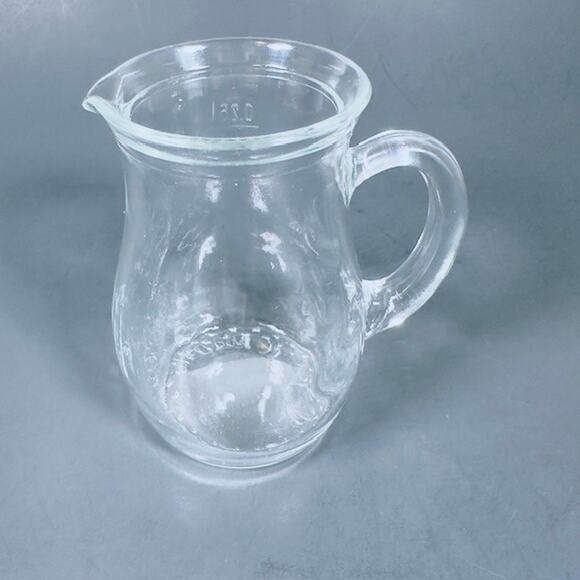Bormioli Rocco Bistrot Glass Jug/Pitcher .25L Carafe Italy Vintage - Picture 2 of 16